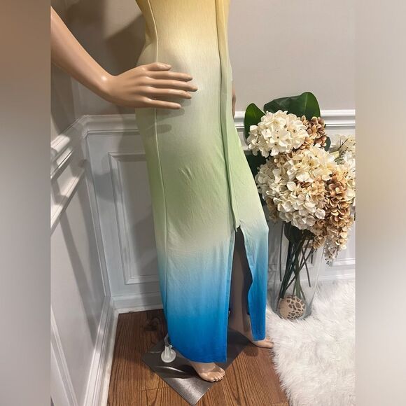 NWOT Ombre color dress/cover up - Picture 8 of 9